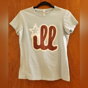 Phillies ill Blue and Maroon T-Shirt S